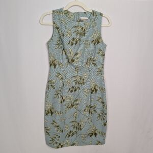 Coldwater Creek Linen Floral Dress